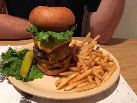 The Massive Burgers At Samuelson's Creek Pub And Grill In Wisconsin Are Sure To Satisfy Even The Biggest Of Appetites