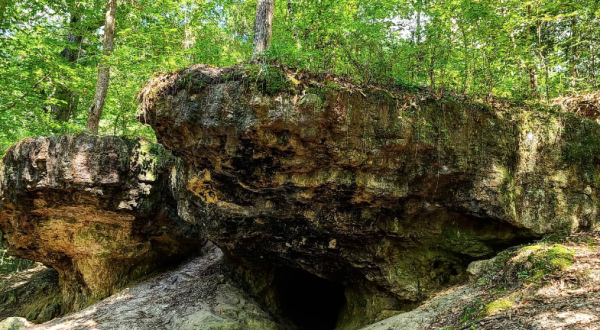 The Wolf Rock Cave Trail Leads To One Of The Only Caves In Louisiana
