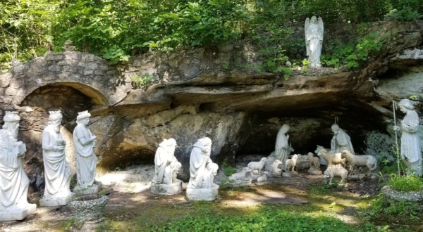 Missouri’s Rock Garden And Grotto, Black Madonna Shrine And Grottos Is A Work Of Art