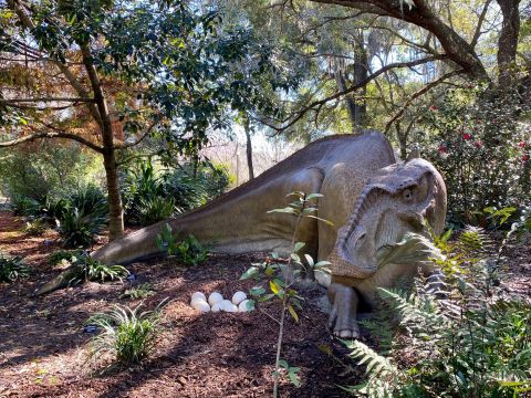 Harry P. Leu Gardens In Florida Is Hosting The Ultimate Dinosaur Invasion This Spring