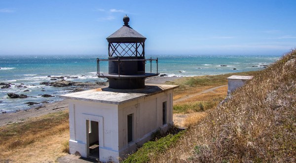 Seek Out A Hidden Lighthouse On The Northern California Coast With This Remote Beach Trail
