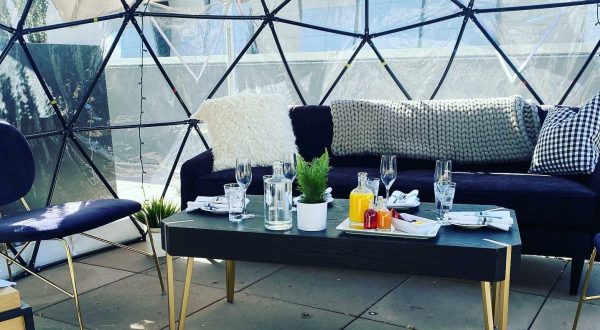 Start Your Sunday With Brunch In An Igloo On A Rooftop At This Restaurant In Northern California