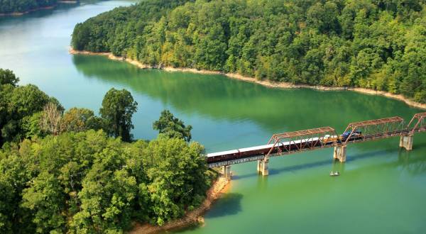 The Nantahala Gorge Train Excursion Offers Some Of The Most Breathtaking Views In North Carolina