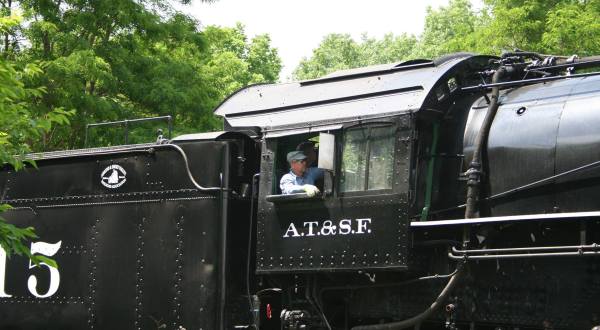 The Abilene & Smoky Valley Railroad Offers Some Of The Most Breathtaking Views In Kansas