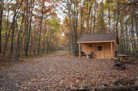 Maryland's Glampground Getaway, Wild Yough Glamping Huts, Is Truly One-Of-A-Kind
