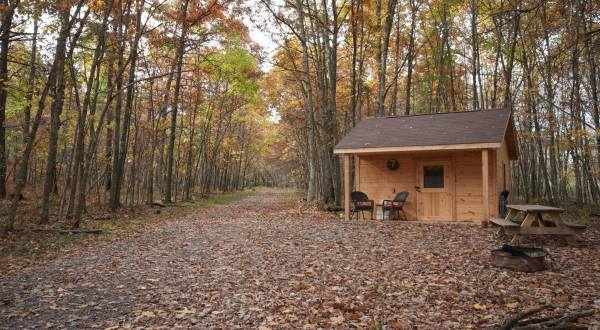 Maryland’s Glampground Getaway, Wild Yough Glamping Huts, Is Truly One-Of-A-Kind