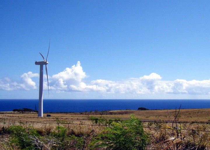 windfarm in Hawi, Hawaii