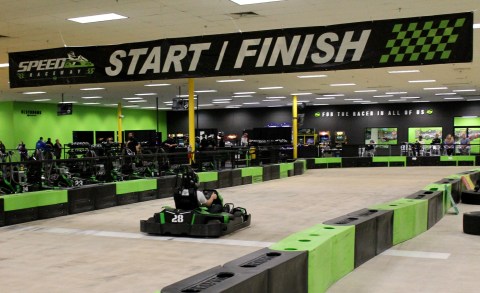 Get Your Adrenaline Pumping At Pennsylvania's Coolest Go-Kart Track, Speed Raceway & Axe Throwing