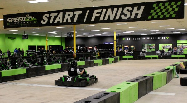 Get Your Adrenaline Pumping At Pennsylvania’s Coolest Go-Kart Track, Speed Raceway & Axe Throwing