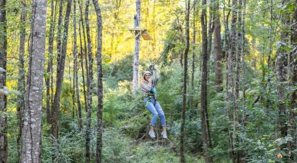 The Largest Zip Line Park In Louisiana Recently Opened And You Need To Visit