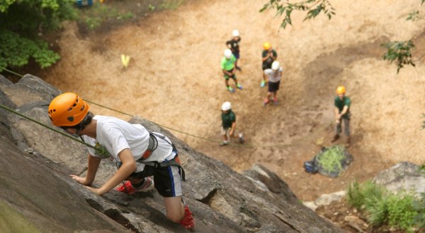 For A Fun Warm-Weather Adventure, Try Rock Climbing At Alapocas Run State Park In Delaware