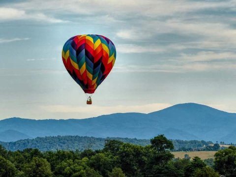 Hot Air Balloons Will Be Soaring At Virginia's Balloons Over Rockbridge