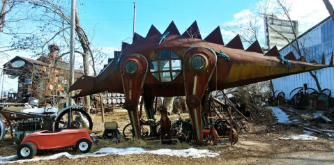 Peruse Weird Statues, Oddball Art Junk, And Lots More At M Schettl Sales, The Quirkiest Shop In Wisconsin