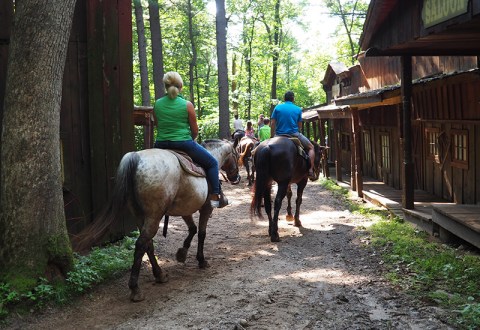 Experience The Old West On Horseback At Canyon Creek Riding Stables In Wisconsin  