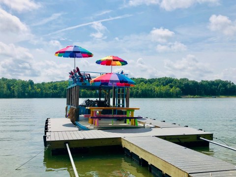 Stay At Your Very Own Private Summer Camp At Pine Paradise On Nolin Lake In Kentucky