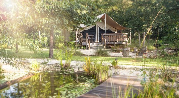 Florida’s Glampground Getaway, Coldwater Gardens Is Truly One-Of-A-Kind