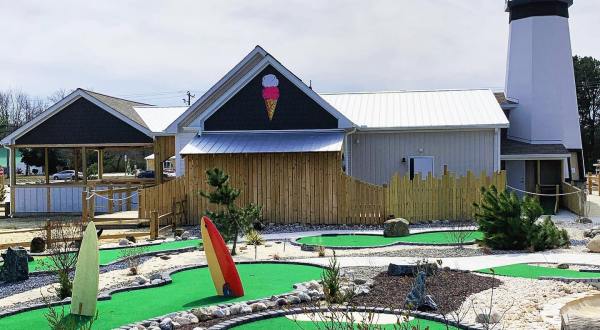 Have A Blast With Mini Golf, Ice Cream, And Arcade Games Year Round At The Millville Boardwalk In Delaware
