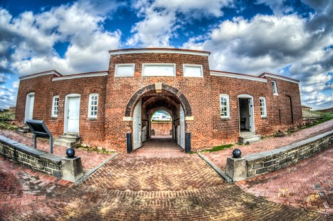 Fort McHenry in Baltimore, MD