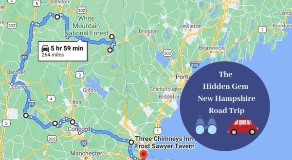 The Ultimate New Hampshire Hidden Gem Road Trip Will Take You To 8 Incredible Little-Known Spots In The State