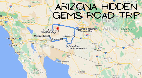 The Ultimate Arizona Hidden Gem Road Trip Will Take You To 6 Incredible Little-Known Spots In The State