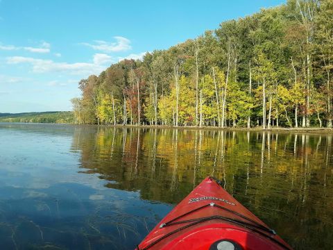 The Best Places To Go Kayaking And Paddleboarding Around New York's Finger Lakes