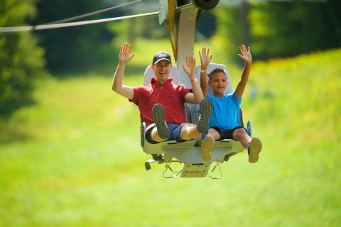 Grab A Friend And Fly Through The Air On The Soaring Eagle Seated Zipline In Massachusetts