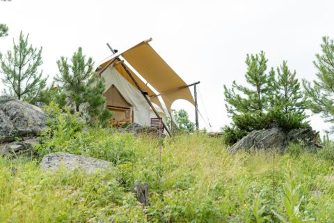 South Dakota's Glampground Getaway, Mt. Rushmore Glamping Resort Is Truly One-Of-A-Kind