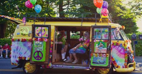 Embrace Your Inner Flower Child At The Peace, Love, & Hippies Festival In Michigan