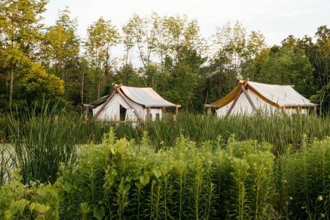 This New York Glampground Getaway Is Truly One-Of-A-Kind