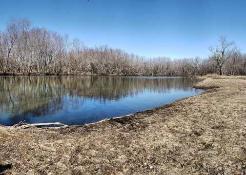 Hike To An Emerald Lagoon On The Easy Credit Island Trail In Iowa