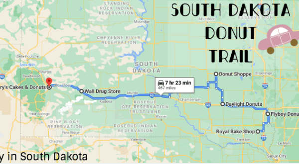 Take The South Dakota Donut Trail For A Delightfully Delicious Day Trip