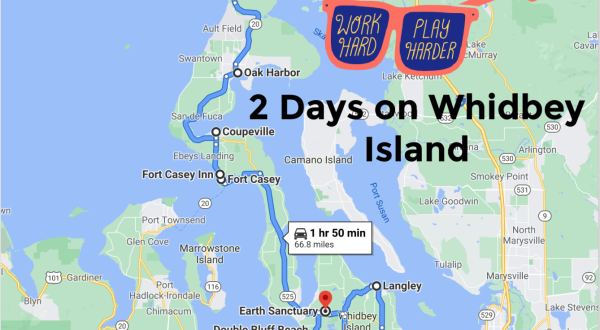 Enjoy The Best Whidbey Island, Washington Has To Offer On This 2-Day Road Trip