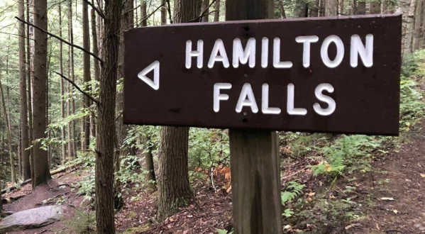 Escape To Hamilton Falls For A Beautiful Vermont Nature Scene