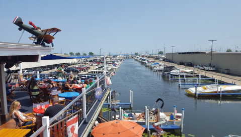 Mike's On The Water Is The Quirkiest Place In Michigan To Get Your Seafood Fix