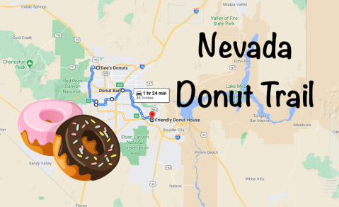 Take The Nevada Donut Trail For A Delightfully Delicious Day Trip