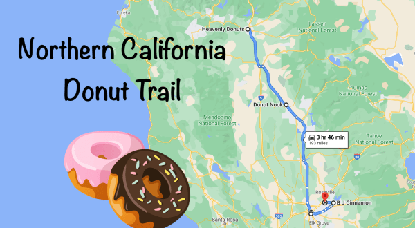 Take The Northern California Donut Trail For A Delightfully Delicious Day Trip