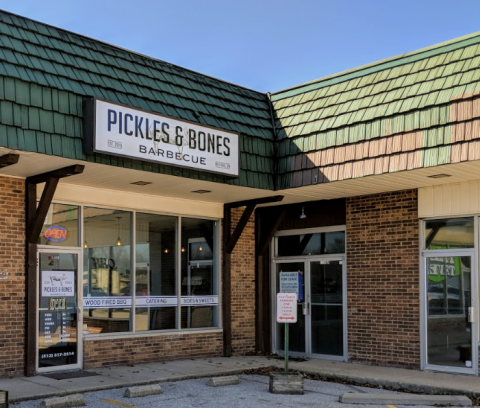 Pickles & Bones Barbecue In Ohio Only Cooks The Old-Fashioned Way With All Wood Fires