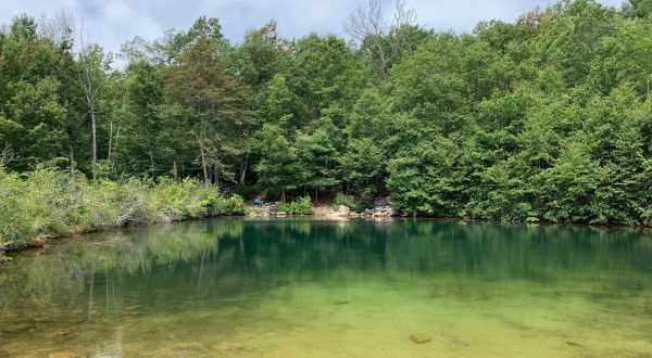 Hike To An Emerald Lagoon On The Bird Knob Trail In Virginia