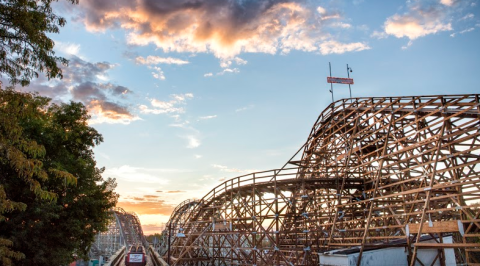 Lagoon Amusement Park's Wooden Roller Coaster Celebrates A Century In Utah
