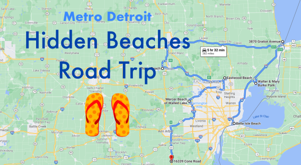 The Hidden Beaches Road Trip That Will Show You Metro Detroit Like Never Before
