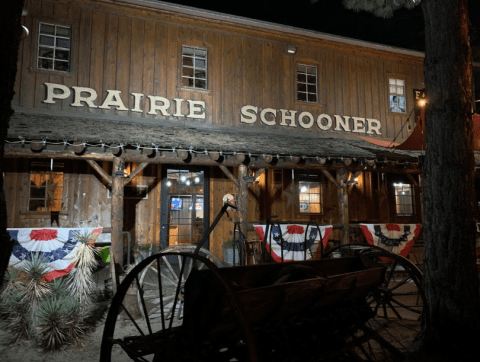 You'll Be Transported To the American Pioneer West Dining At the Prairie Schooner Steakhouse in Utah