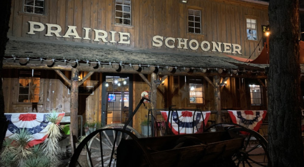 You’ll Be Transported To the American Pioneer West Dining At the Prairie Schooner Steakhouse in Utah