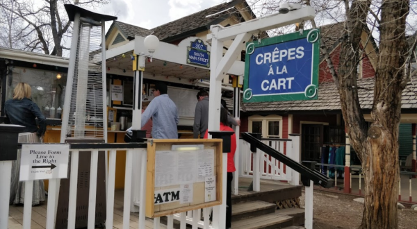 There Is A Reason The Lines Are Always Long At The Mouthwatering Crepes a la Cart In Colorado