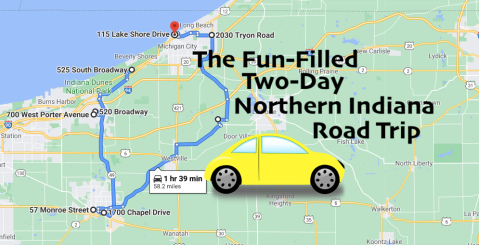 Enjoy The Best Northern Indiana Has To Offer On This 2-Day Road Trip
