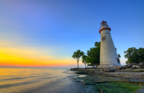 The Most-Photographed Lighthouse In The State Is Just A Roadtrip Away From Cleveland