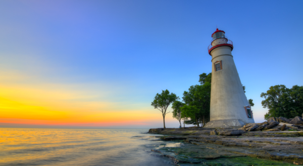 The Most-Photographed Lighthouse In The State Is Just A Roadtrip Away From Cleveland