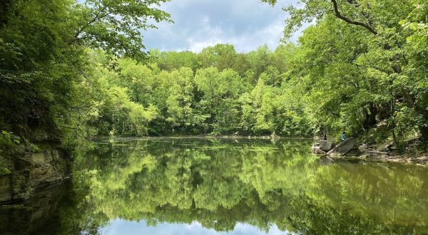 Hike To A Hidden Lake On The Easy Hidden Lake Double Loop Trail In Tennessee
