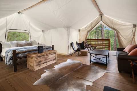 Maine's New Glampground Getaway, Under Canvas Acadia, Is Truly One-Of-A-Kind