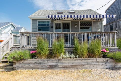 This Cozy Coastal Cottage In Rhode Island Has Its Own Private Beach