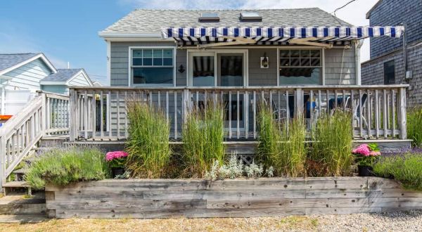 This Cozy Coastal Cottage In Rhode Island Has Its Own Private Beach